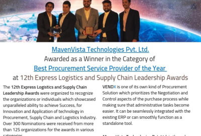 Best Procurement Solution Provider – Oct’2018