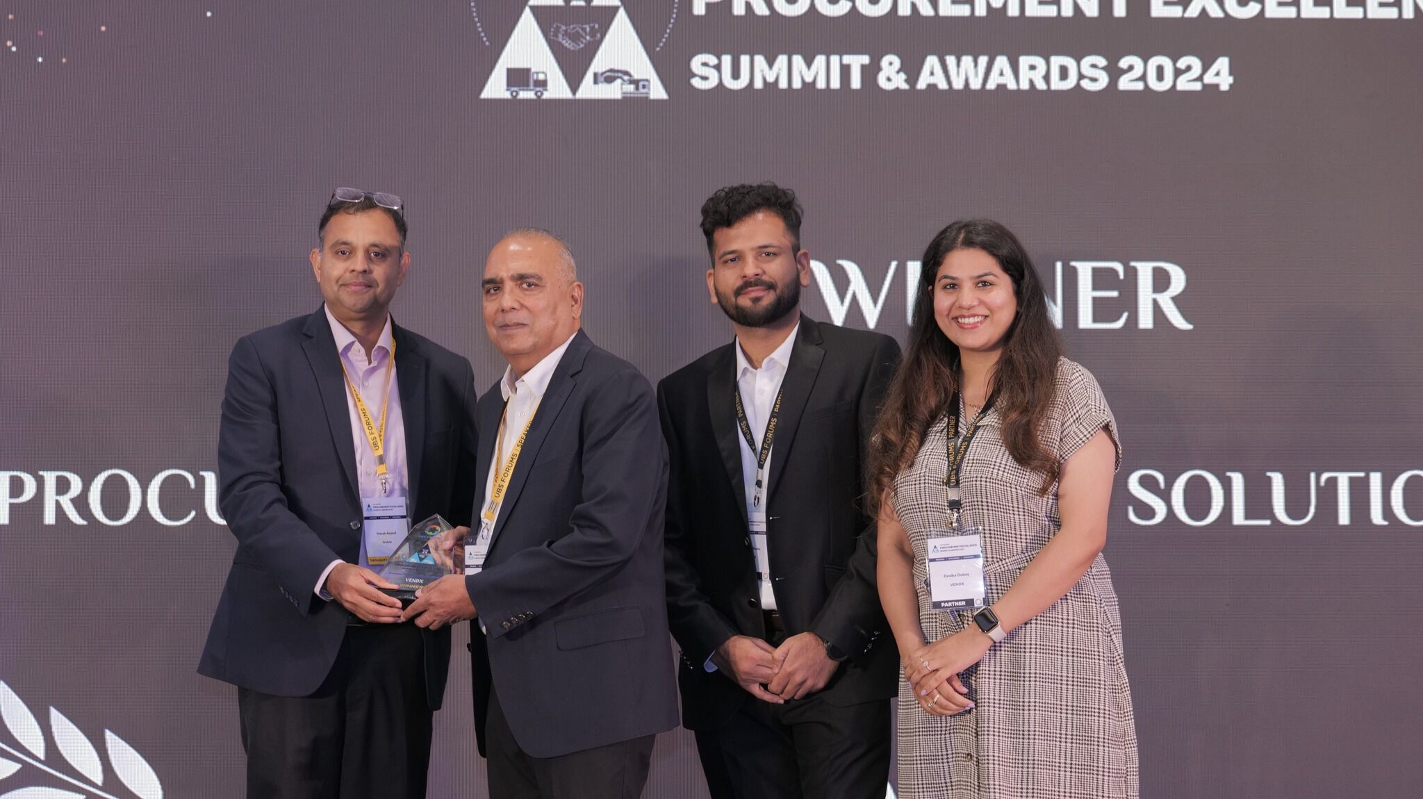 Award for Best Procurement Technology Solution of the Year – 9th Edition Procurement Excellence Summit and Awards 2024